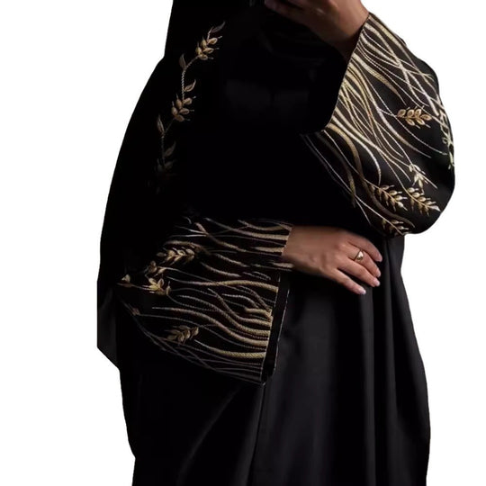 عباية تطريز عربي بأكمام واسعة – زُحشُر
